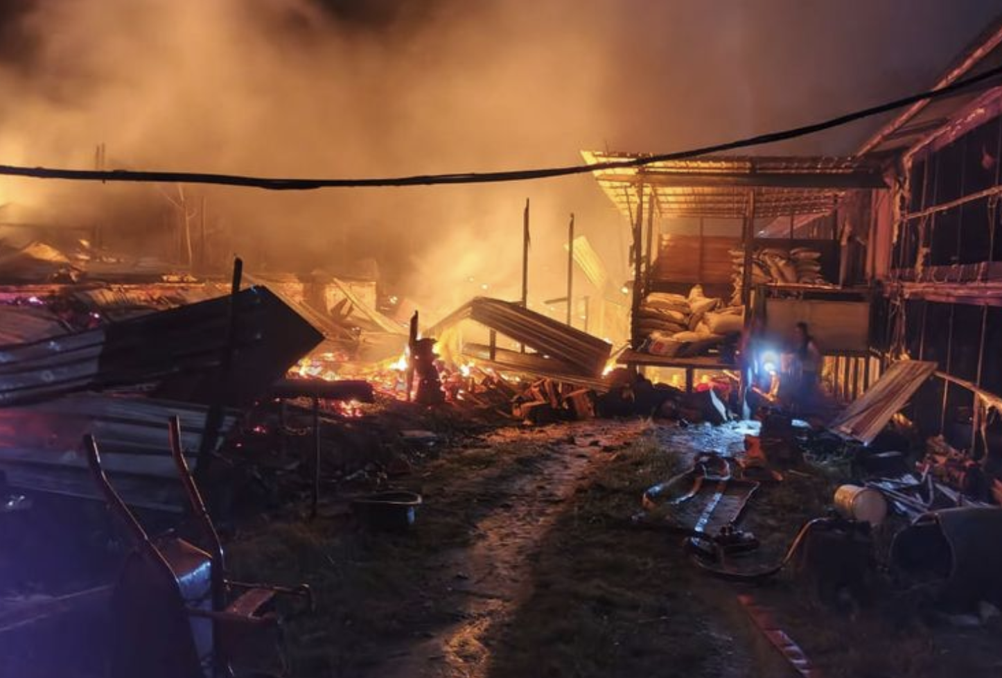 Kandang Ayam di Kukar Terbakar, Kerugian Capai Rp700 Juta